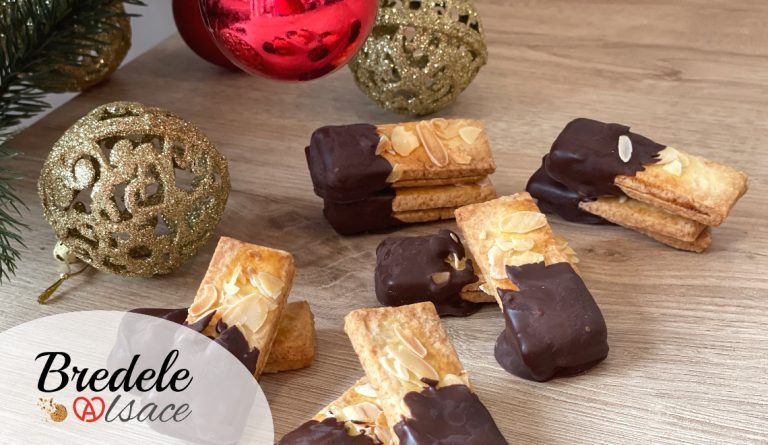 Buchettes chocolat amande Bredele de Noël Bredele fr